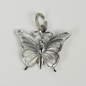 Vintage Beau Sterling Silver Charm~Butterfly